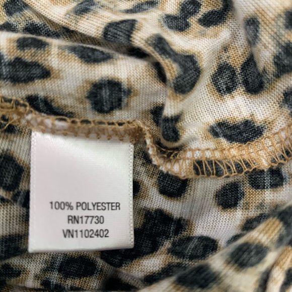 2010 Xhilaration Target Leopard Print Top - Picture 6 of 7
